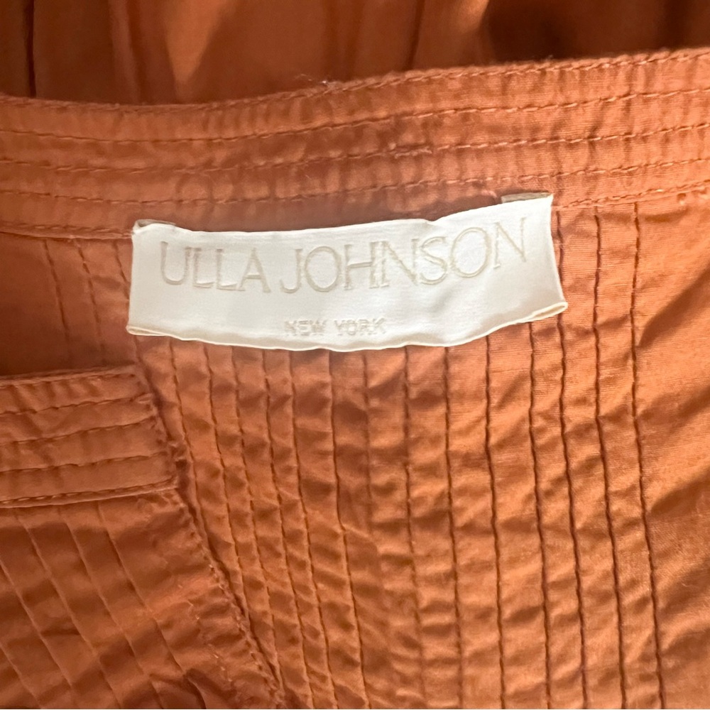Ulla Johnson Louise Ruffle Top Size 4 - Picture 4 of 7